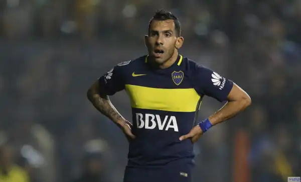 I am staying at Boca - Tevez